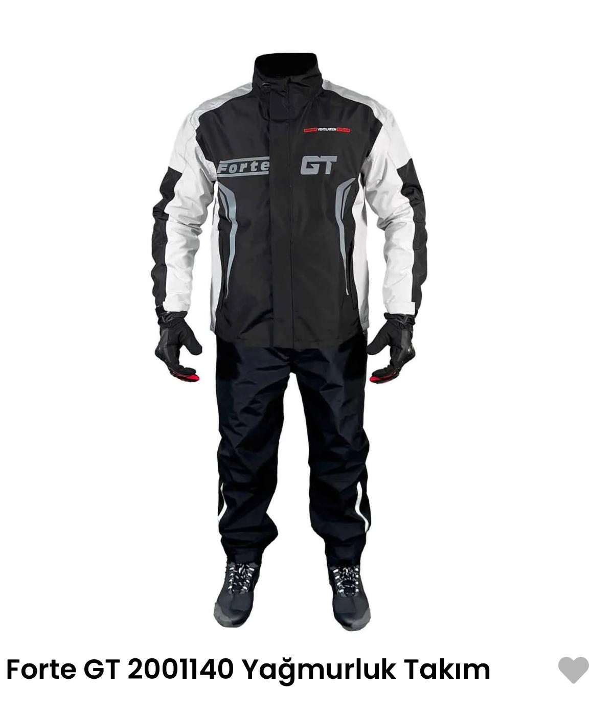Forte GT 2001140 Yağmurluk Takım