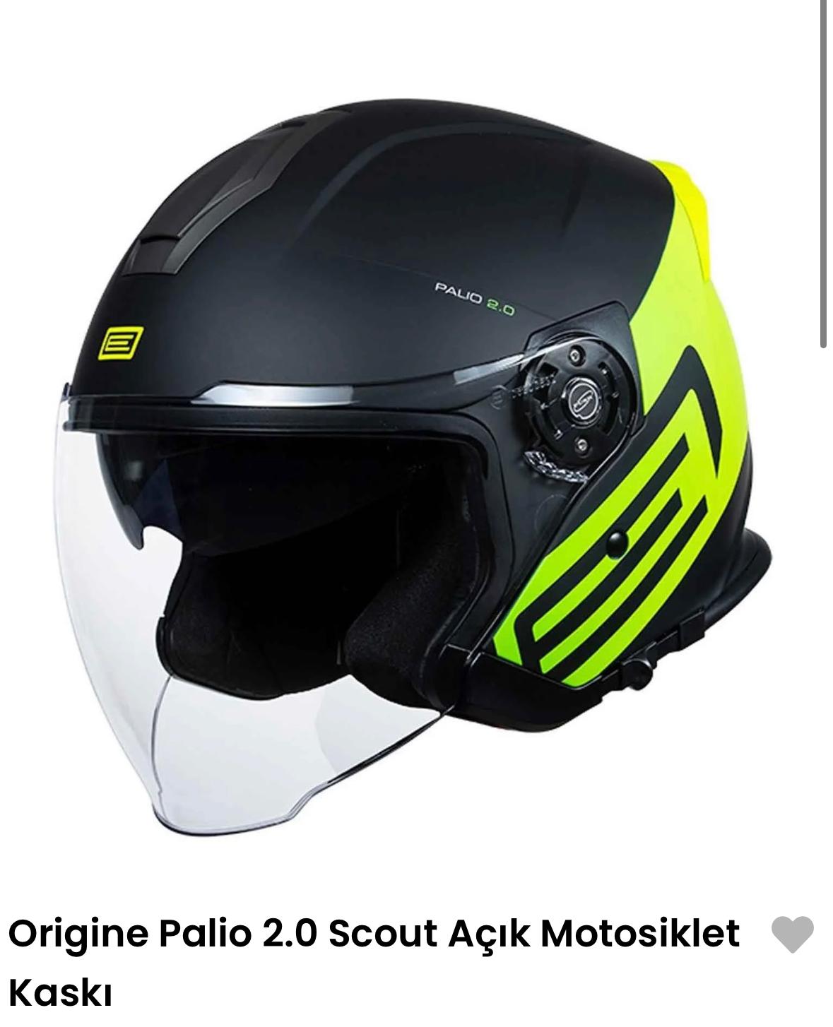 Origine Palio 2.0 Scout Açık Motosiklet Kaskı